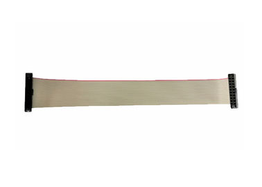 Der PWB-Brett-IDC flaches Neigung 20 Pin PVC-Material Flachkabel-Versammlungs-2.54mm