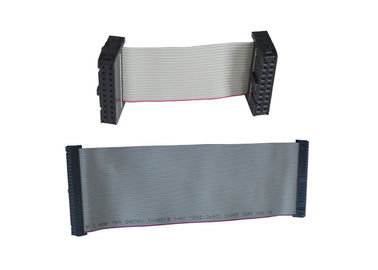 Der PWB-Brett-IDC flaches Neigung 20 Pin PVC-Material Flachkabel-Versammlungs-2.54mm