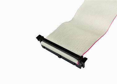 Graues Flachkabel-Versammlungs-Match-Verbindungsstück 2.54mm IDC 40 Pin-variable Länge