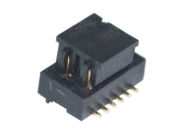Schwarzer Oberflächenberg 2*6 Pin Board To Board Connector H2.0 Millimeter 0.8Mm werfen Mann-SMT-Art