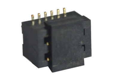 Brett PA9T LCP H4.0 Millimeter der Leiterplatten-Verbinder-0.8Mm Art Neigungs-zur weiblichen des Titel-2*6P SMT
