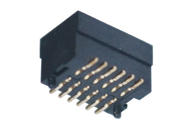 Brett PA9T LCP H4.0 Millimeter der Leiterplatten-Verbinder-0.8Mm Art Neigungs-zur weiblichen des Titel-2*6P SMT