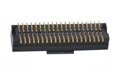 Weibliches Neigung 40 Leiterplatte Pin-Verbindungsstück-0.8mm Material Pin SMT LCP