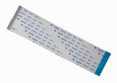 Abgeschirmtes Ffc-Kabel, das 50 Pin-Widerstands-Spannung 500V für elektronisches teilt