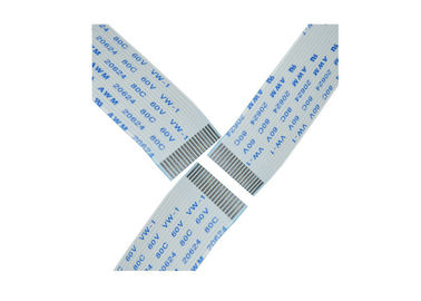 Kundengebundenes 18 Flachkabel 1.0mm Pin FPC eine Art verzinntes Kontakt-Material