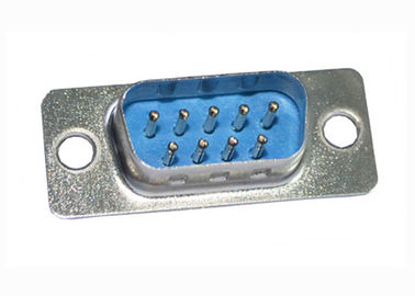 Blaue DB 9 Art Verbindungsstück-gerade Art DP-Sockel Pin D für PWB-Leiterplatte