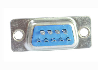 Blaue DB 9 Art Verbindungsstück-gerade Art DP-Sockel Pin D für PWB-Leiterplatte