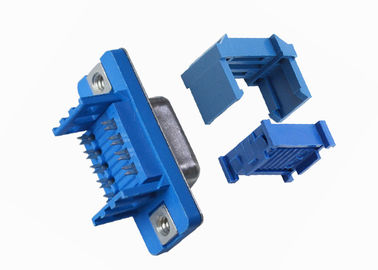Blau 2.77mm Art Buchsen-Lötmittel DP-Sockel-gerade Art 9 Pin D