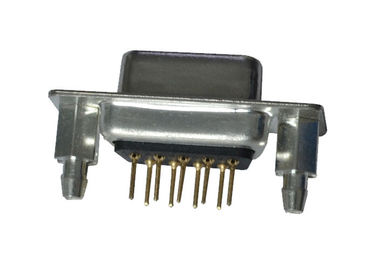 9 Pin DBs D SUBVENTION Leiterplatte Material des Pin-Verbindungsstück-doppeltes Reihen-Schwarz-PBT