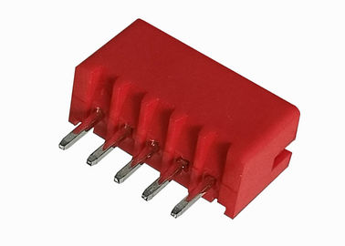 Druck-Schweißens-rechtwinkliger weiblicher Titel 2.0mm Pin 5 für PWB-Brett-Rot