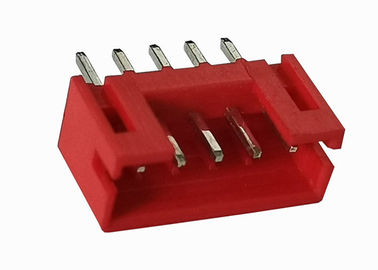 Druck-Schweißens-rechtwinkliger weiblicher Titel 2.0mm Pin 5 für PWB-Brett-Rot