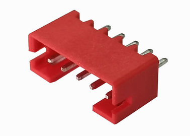 Druck-Schweißens-rechtwinkliger weiblicher Titel 2.0mm Pin 5 für PWB-Brett-Rot