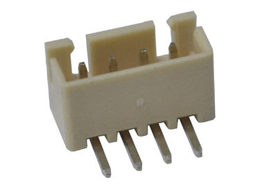 Vergolden-Oblate 4 Pin-Titel-rechtwinkliges weibliches Titel-Verbindungsstück-Weiß