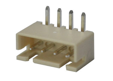 Vergolden-Oblate 4 Pin-Titel-rechtwinkliges weibliches Titel-Verbindungsstück-Weiß