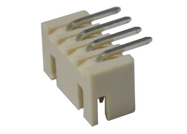 Vergolden-Oblate 4 Pin-Titel-rechtwinkliges weibliches Titel-Verbindungsstück-Weiß