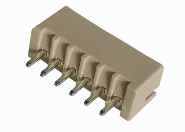 Horizontales Oblaten-Verbindungsstück PBT, Hochgeschwindigkeitsdraht mit 6 Pin zum Leiterplatten-Verbinder