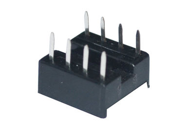2.54mm Bad-Sockel 8 Pin-Titel-Verbindungsstück quadratisches Loch Pin für PWB-Brett