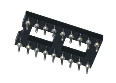 Rundes Sockel 18P des Loch-2.54mm IC gerader Pin-Titel-Verbindungsstück 180 Grad