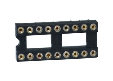 Rundes Sockel 18P des Loch-2.54mm IC gerader Pin-Titel-Verbindungsstück 180 Grad