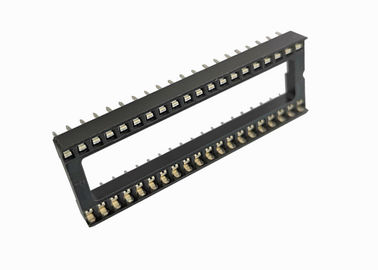2.54mm Oberflächenberg-Bad-Sockel BAD Quadrat Pin-Titel-Reihe von Neigung 7.62mm