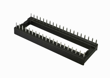2.54mm Oberflächenberg-Bad-Sockel BAD Quadrat Pin-Titel-Reihe von Neigung 7.62mm