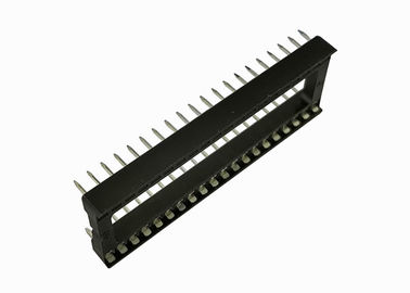 2.54mm Oberflächenberg-Bad-Sockel BAD Quadrat Pin-Titel-Reihe von Neigung 7.62mm