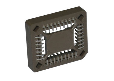 32 Pin PLCC IC Neigung SMT-Art Gold/Verzinnen des Sockel-Verbindungsstück-1.27mm