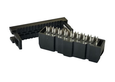 16 Pin weibliche IDC Lötmittel-Beendigung der Draht-Leiterplatte-Bandkabelstecker-2.54mm