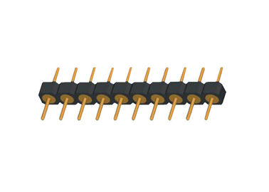 2.54mm durch Loch Pin-Titel-einzelne Reihe 180 Grad BAD Art 10 Pin-Verbindungsstück