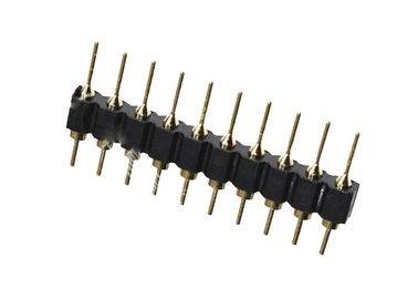 2.54mm durch Loch Pin-Titel-einzelne Reihe 180 Grad BAD Art 10 Pin-Verbindungsstück