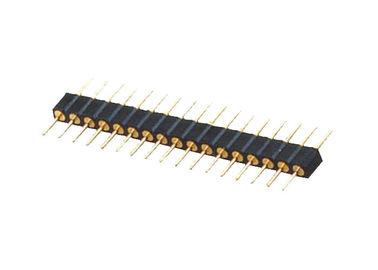 2.54mm durch Loch Pin-Titel-einzelne Reihe 180 Grad BAD Art 10 Pin-Verbindungsstück