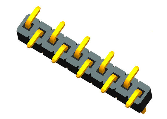 UL94V-0 SMT SMD 10P 	Neigung Pin Header Connector 0.75A 1.0mm