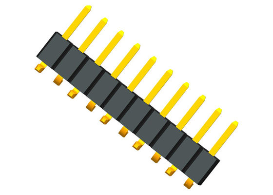 UL94V-0 SMT SMD 10P 	Neigung Pin Header Connector 0.75A 1.0mm