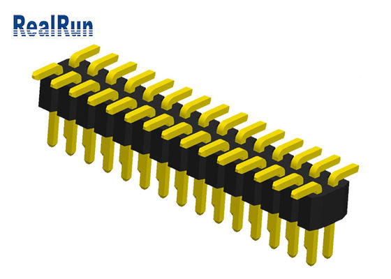 Doppelreihe 2x10P SMD Pin Header Connector PA6T 1.0mm