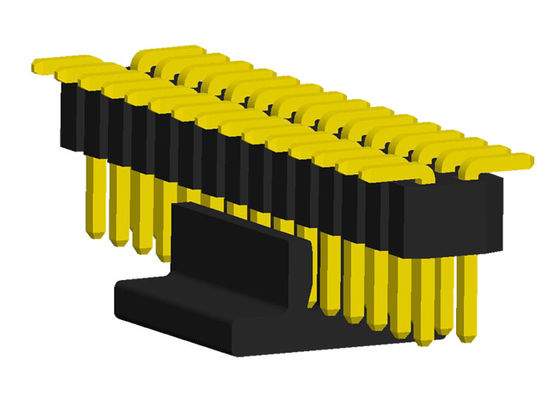 Doppelreihe Pin Header SMTs 0.75A 1.0mm Neigungs-PA6T UL94V-0