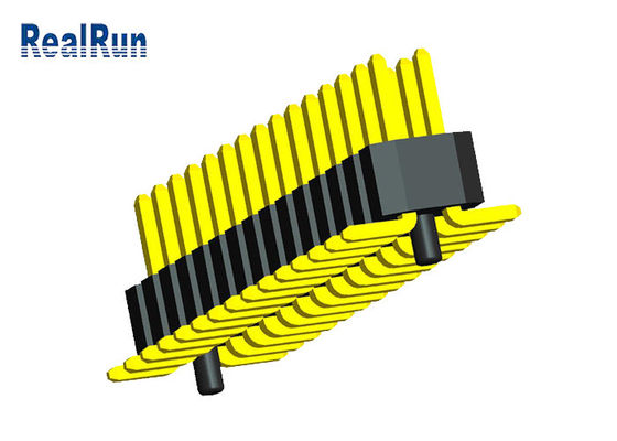 1.0mm Neigungs-Doppelreihe SMT Pin Header 0.75A mit Standort-Posten