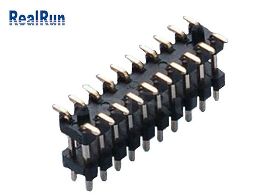 REIHEN-Titel-Verbindungsstück 0.75A SMD 100P 20 Polen 1.0*1.5mm Doppel