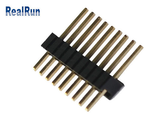 TAUCHEN Sie gerade 20m Ohm 1.27mm Neigungs-männlichen Titel-Verbindungsstück 10 Pin ein