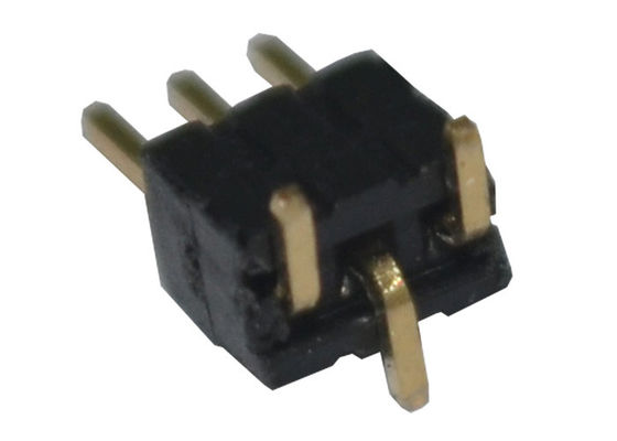 Vertikale 1A SMT SMD 1.27mm Neigungs-männliches Titel-Verbindungsstück PA6T