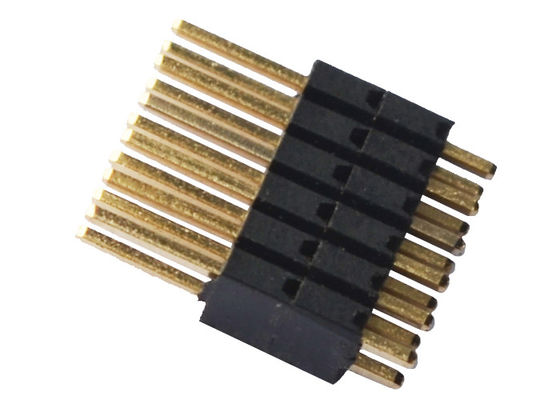 Höhe Pin Header Connector der PA9T-Isolator-Doppelreihen-1.27mm