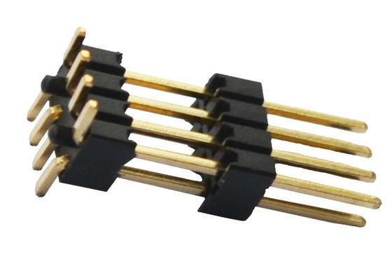 Neigung ULs 94V-0 Pin Header Connector 1.27mm mit Führungsstift