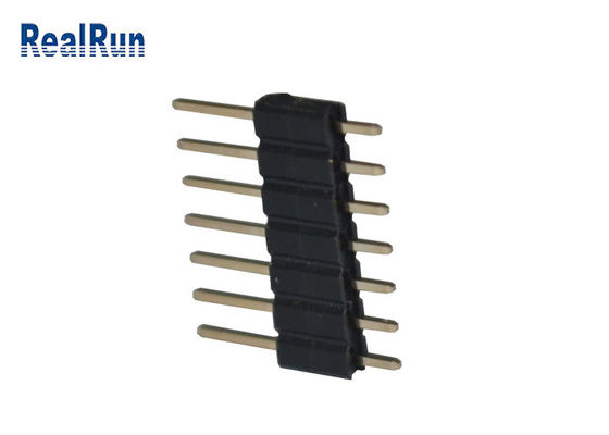 Gold überzog Reihen-Pin Headers 2.0mm des Bad-7pin einzelne Neigung