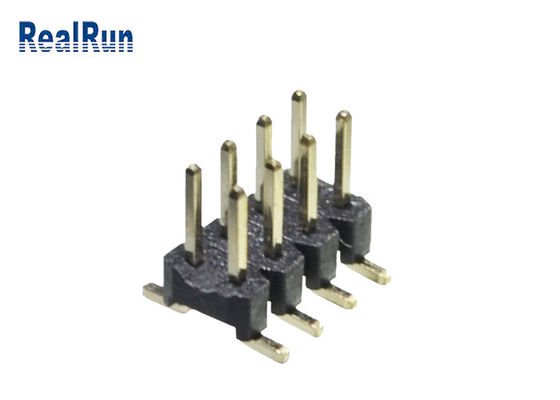 Schwarze 2.0mm Neigung PA6T 12 Pin Pcb Connector Dual Row