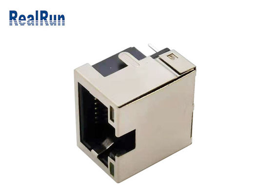 Modulares Jack Connector Right Angle With LED Licht 1.5A PWBs 8pin RJ45