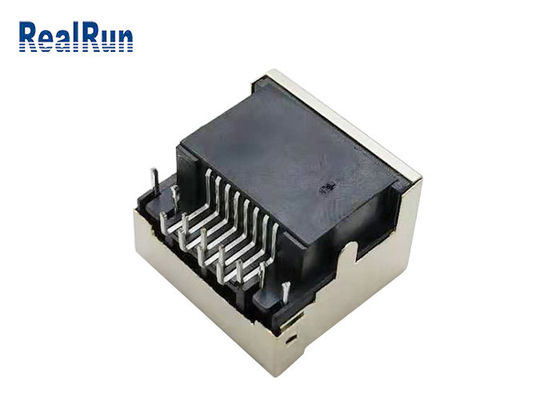 Modulares Jack Connector Right Angle With LED Licht 1.5A PWBs 8pin RJ45