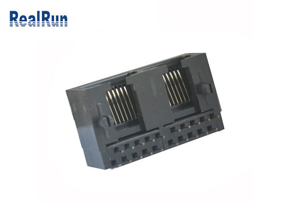 Buchse PWBs modularer Jack PBT Rj45 Recht 10P10C RJ45