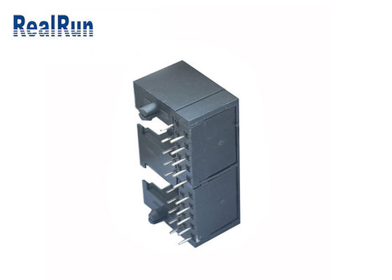 Buchse PWBs modularer Jack PBT Rj45 Recht 10P10C RJ45