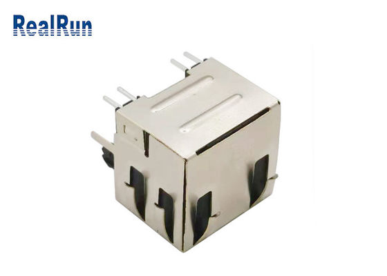 Buchsen-Sockel elastische Shell Shield PA6T PBT RJ45