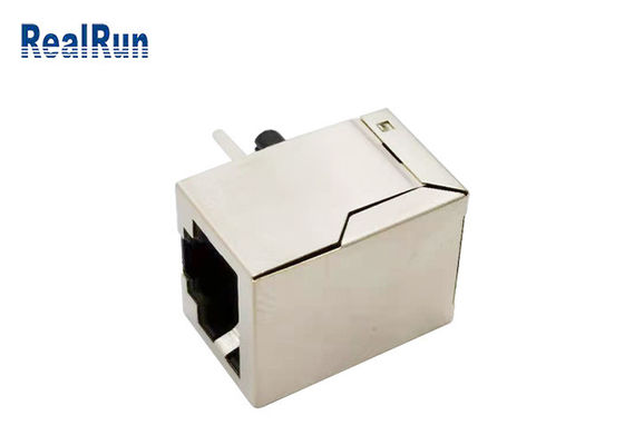 UL94-0 125V Rj45 Verbindungsstück-Metall schirmte 10P8C modulares RJ45 Jack ab
