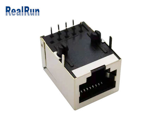 UL94-0 125V Rj45 Verbindungsstück-Metall schirmte 10P8C modulares RJ45 Jack ab